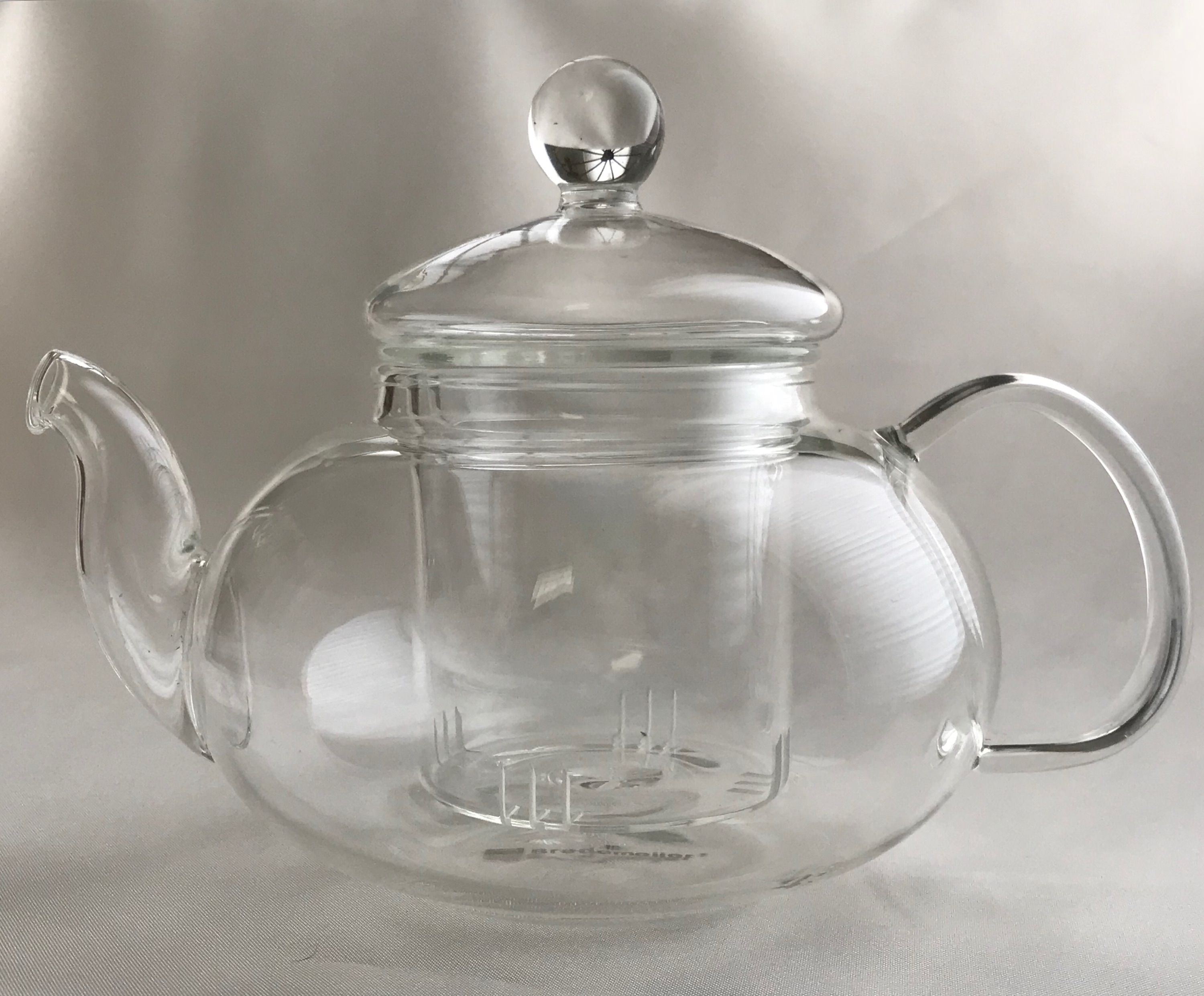 16.9oz. Glass Teapot with Strainer